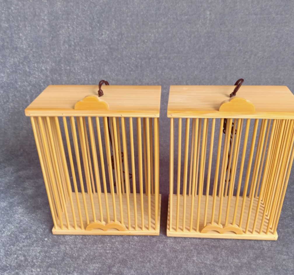 【新品】雅致大方 方形蝈蝈笼 纯手工制作