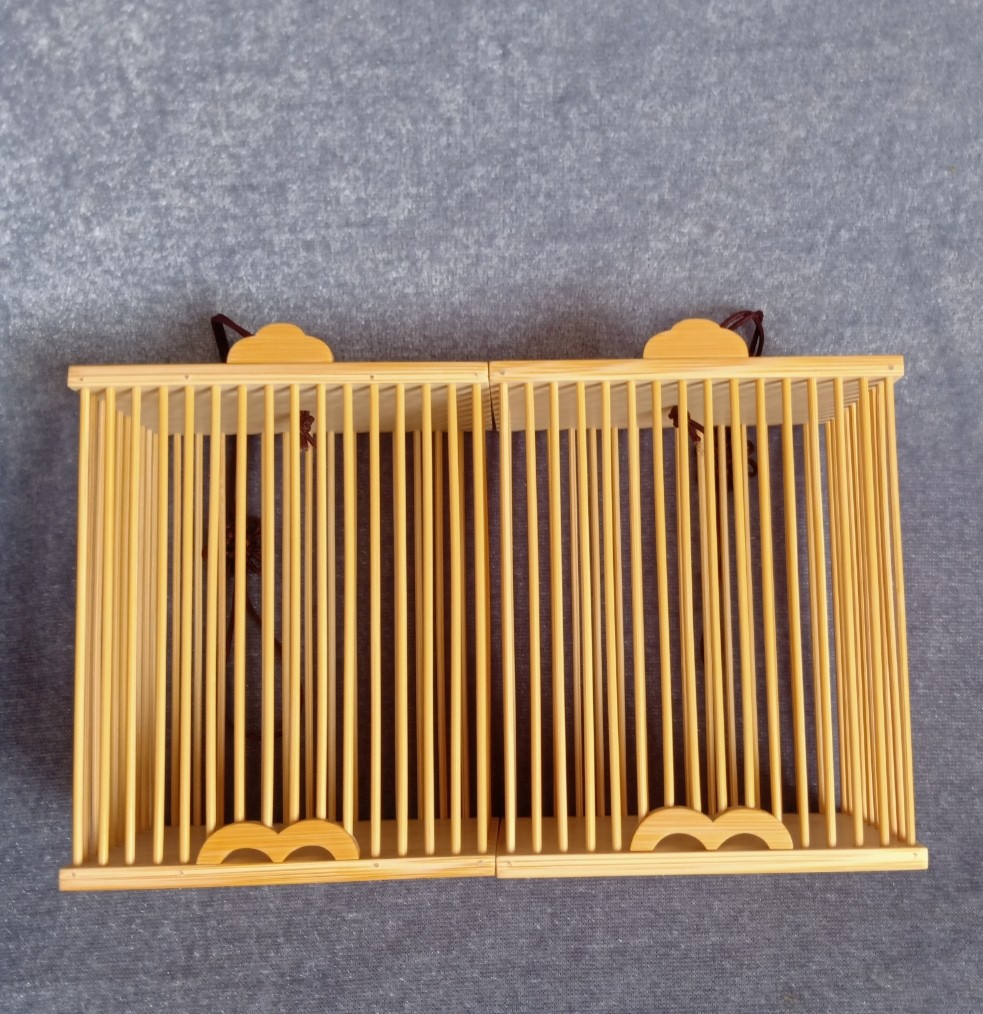 【新品】雅致大方 方形蝈蝈笼 纯手工制作