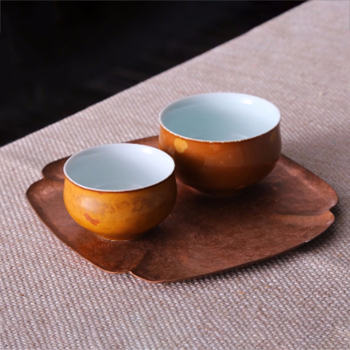 taihuyao/太湖窑 窑变枫叶釉 单杯 杯子 高温还原焰气氛烧