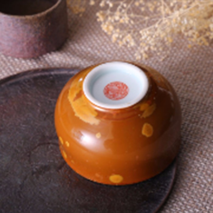 taihuyao/太湖窑 窑变枫叶釉 单杯 杯子 高温还原焰气氛烧