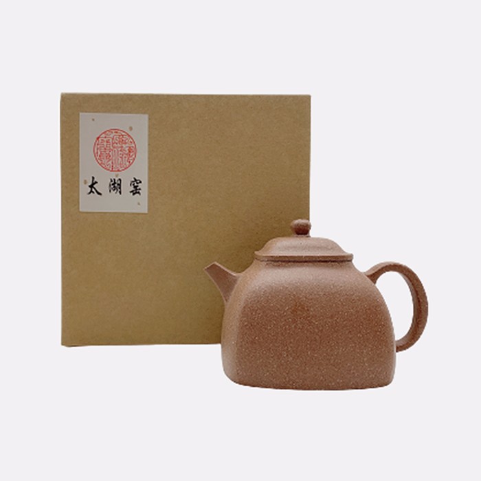 taihuyao/太湖窑 雪花段四方弧棱 壶 柴烧壶高温还原焰气氛烧制
