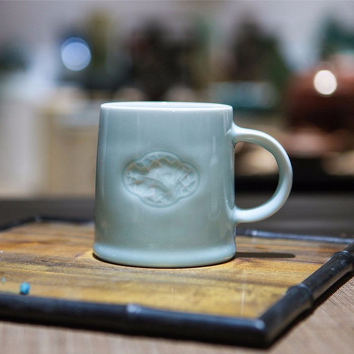 taihuyao/太湖窑 文壁杯 茶杯 茶具办公杯高温还原焰气氛手工烧制