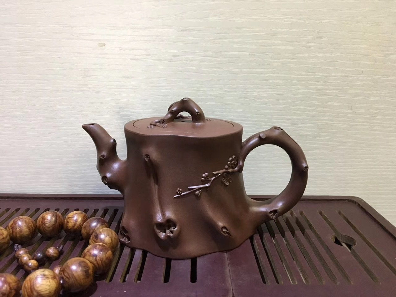 沈兴泉老师作品 梅桩壶