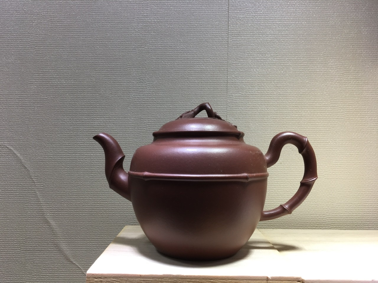 沈兴泉老师作品 冠竹壶