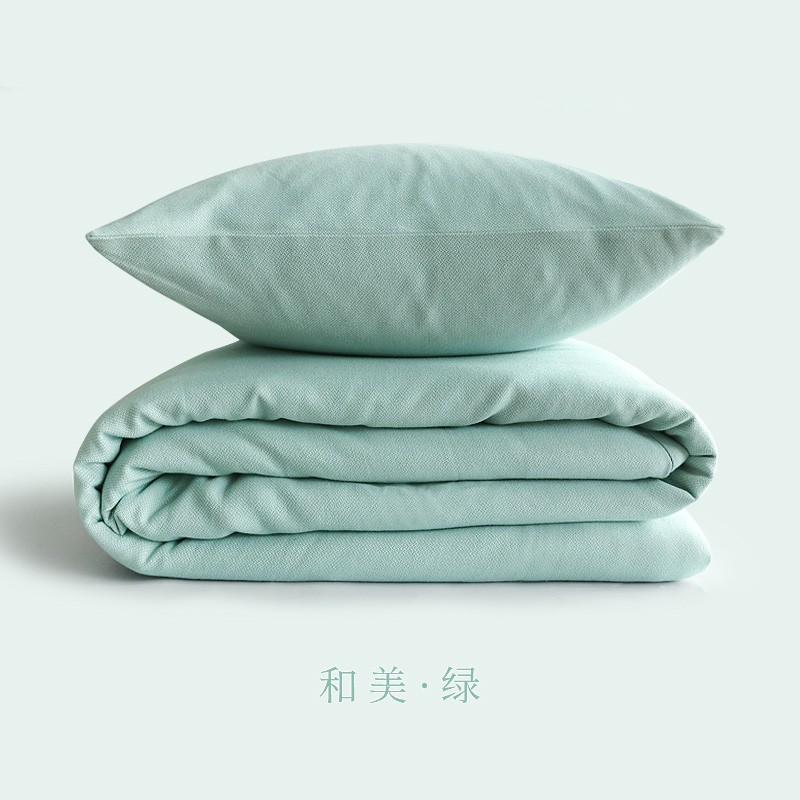 和美绿 【1.5m / 1.8m床】四件套【搭配200x230被芯使用】