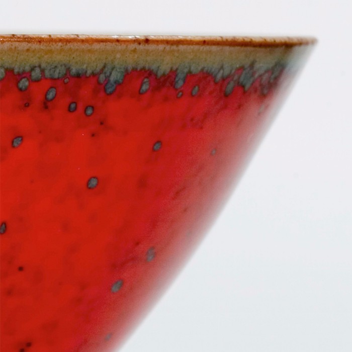 taihuyao/太湖窑 火树银花斗笠杯 单杯 杯子 高温还原焰气氛烧