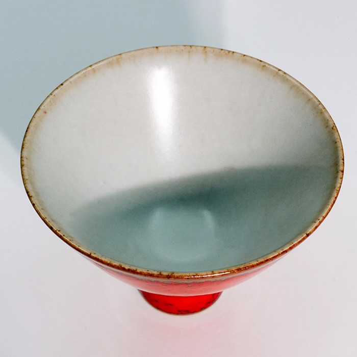 taihuyao/太湖窑 火树银花斗笠杯 单杯 杯子 高温还原焰气氛烧