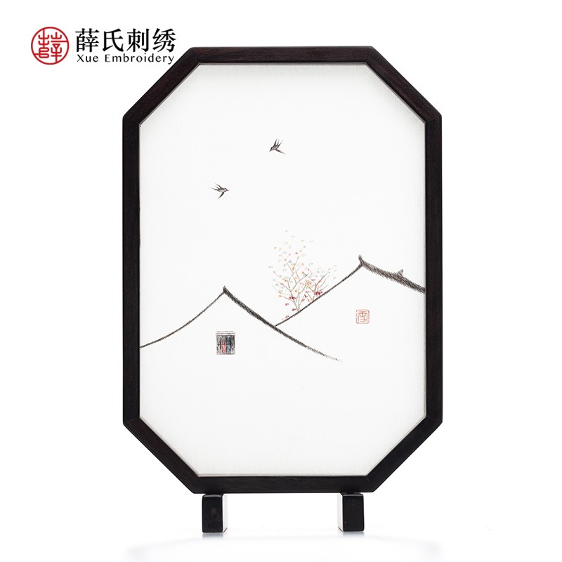 双面绣《江南一隅》