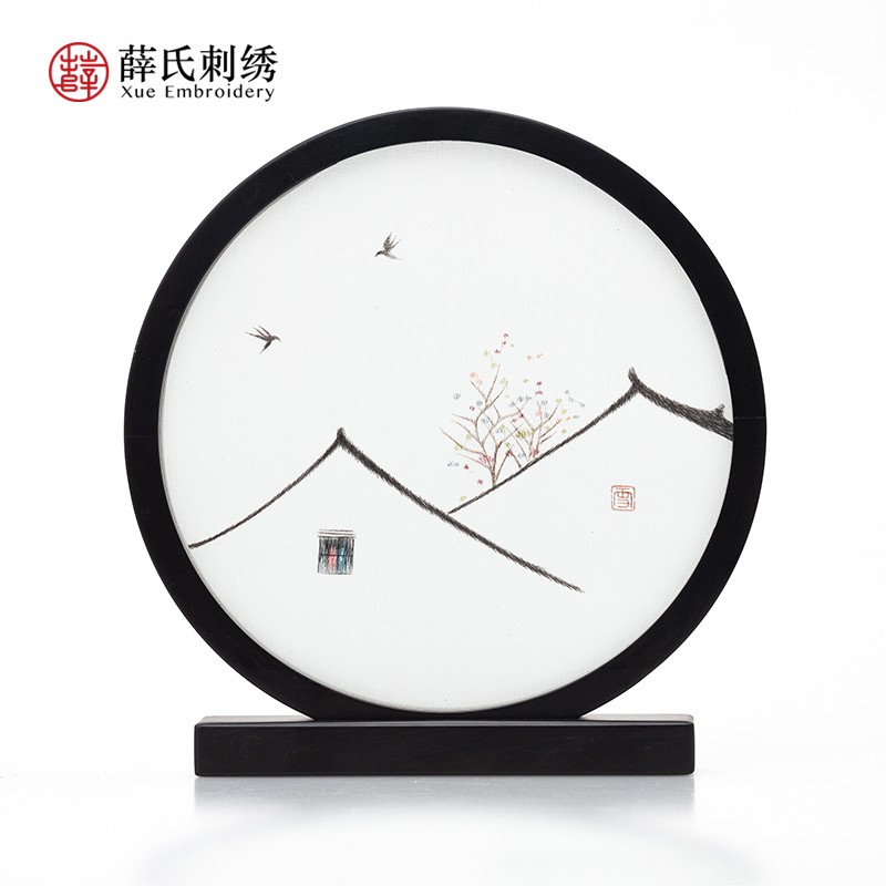 双面绣《江南一隅》