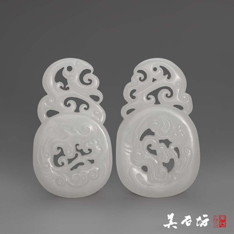 龙凤玉对牌系列·和华如意
