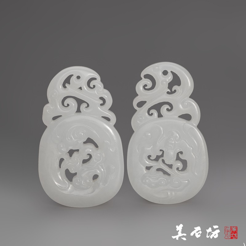 龙凤玉对牌系列·和华如意