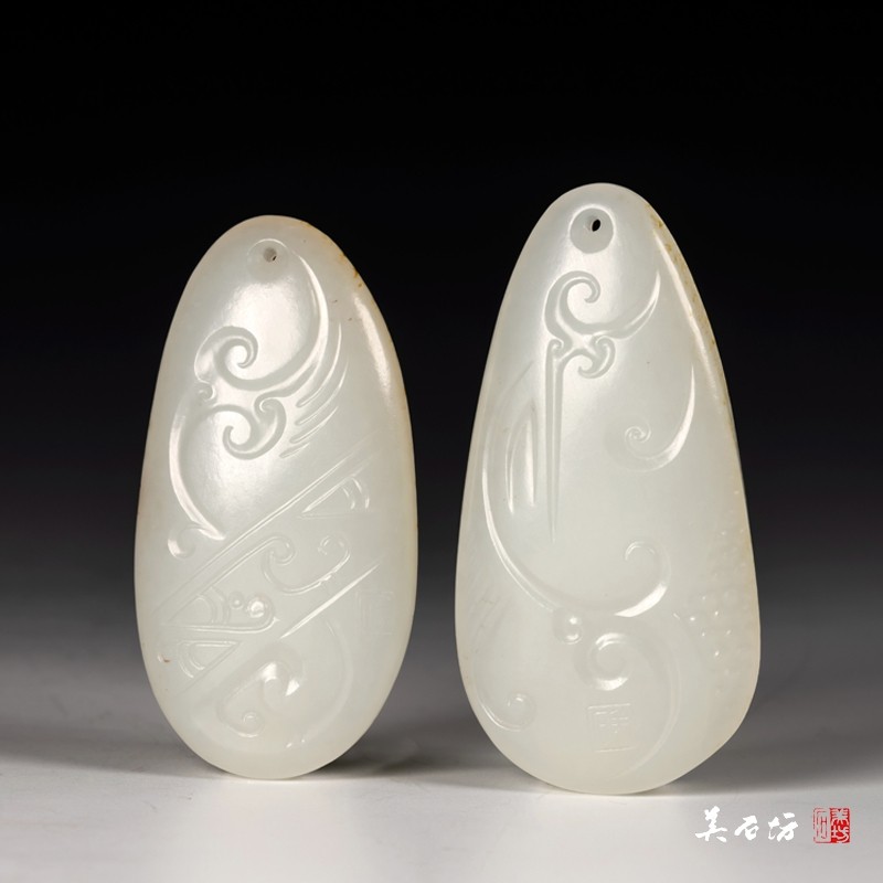 龙凤玉对牌系列·龙凤呈祥