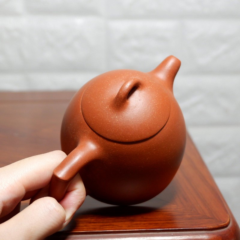 宜兴紫砂壶 原矿降坡泥 秦权壶