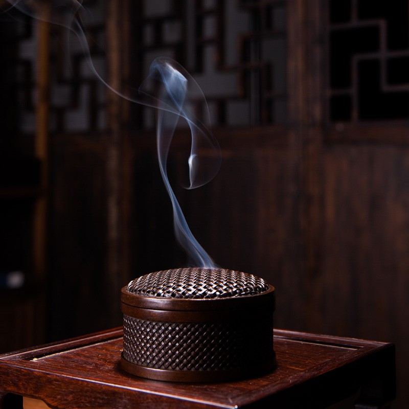 编织网圆手炉 巧生炉 陈冠丞 陈巧生制