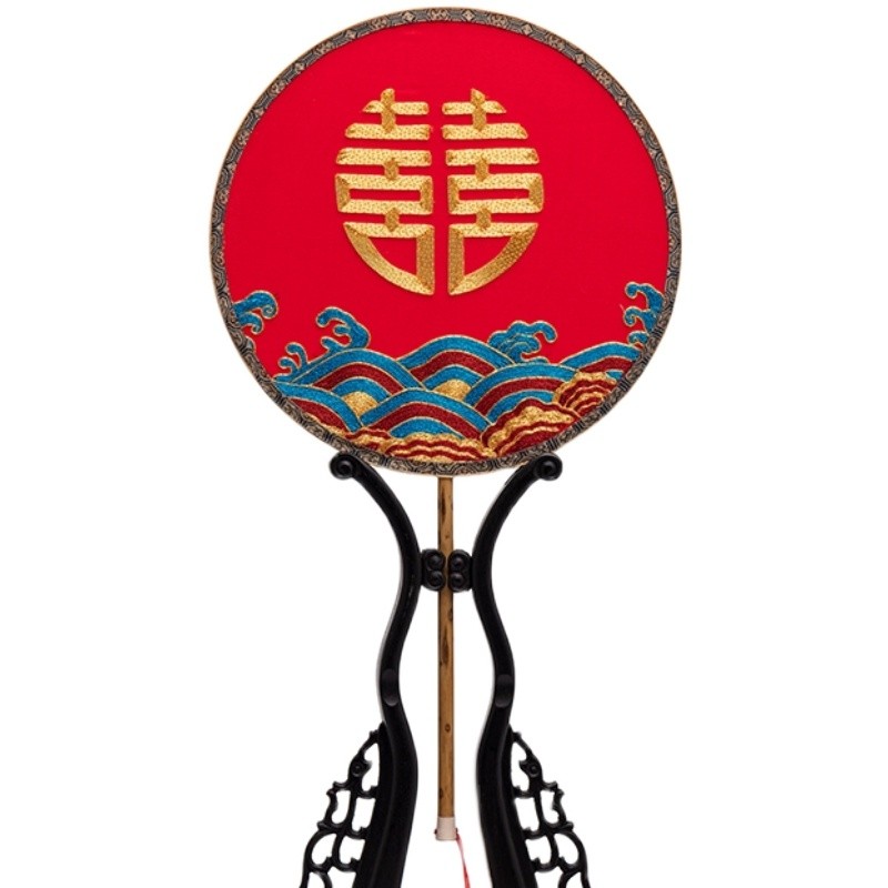 【好物】盘金绣《浮翠流丹》（带架子）