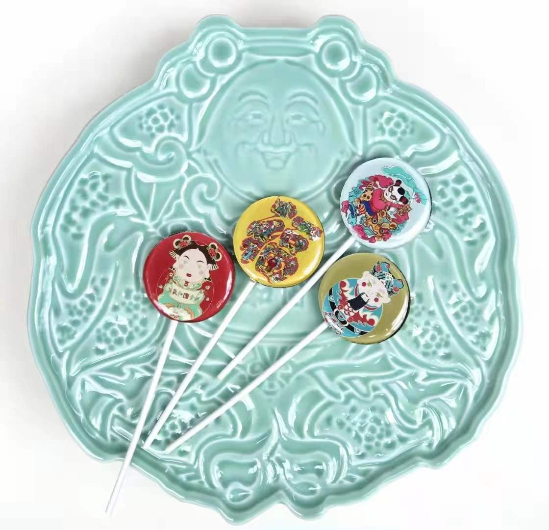 桃花乌梅棒棒糖