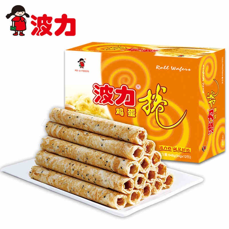波力卷鸡蛋味648g
