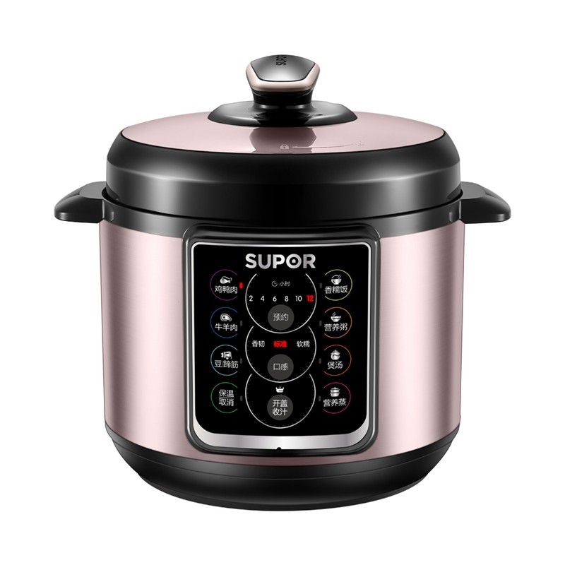 苏泊尔（SUPOR）电压力锅 智能预约 一锅双胆 5L大容量 SY-50YC15