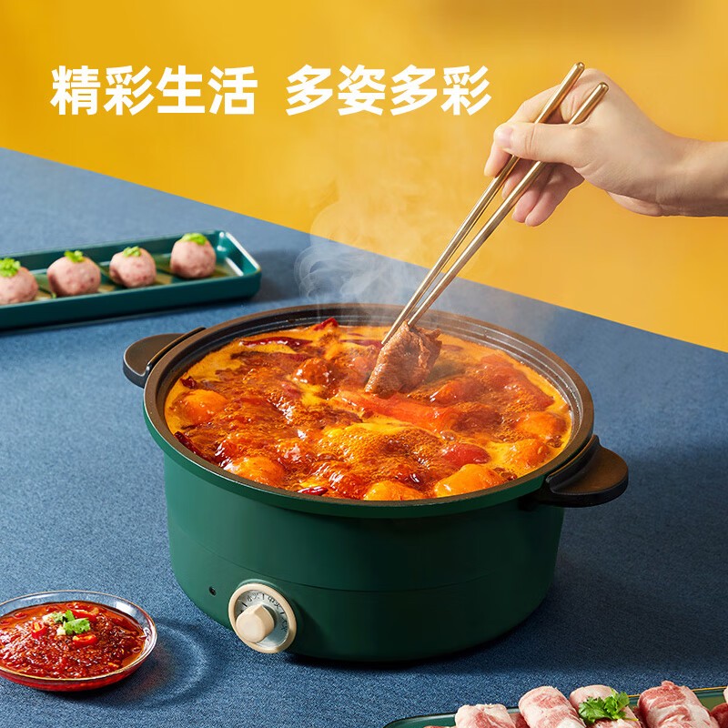 九阳（Joyoung） 电火锅多功能家用多档火力不粘内胆电热锅电炖锅 HG30-G310