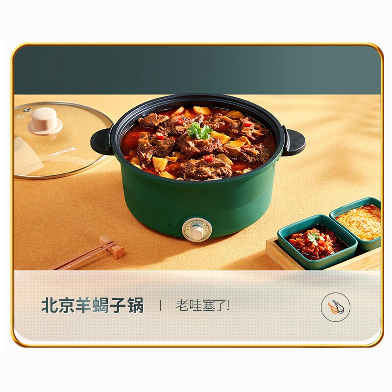 九阳（Joyoung） 电火锅多功能家用多档火力不粘内胆电热锅电炖锅 HG30-G310
