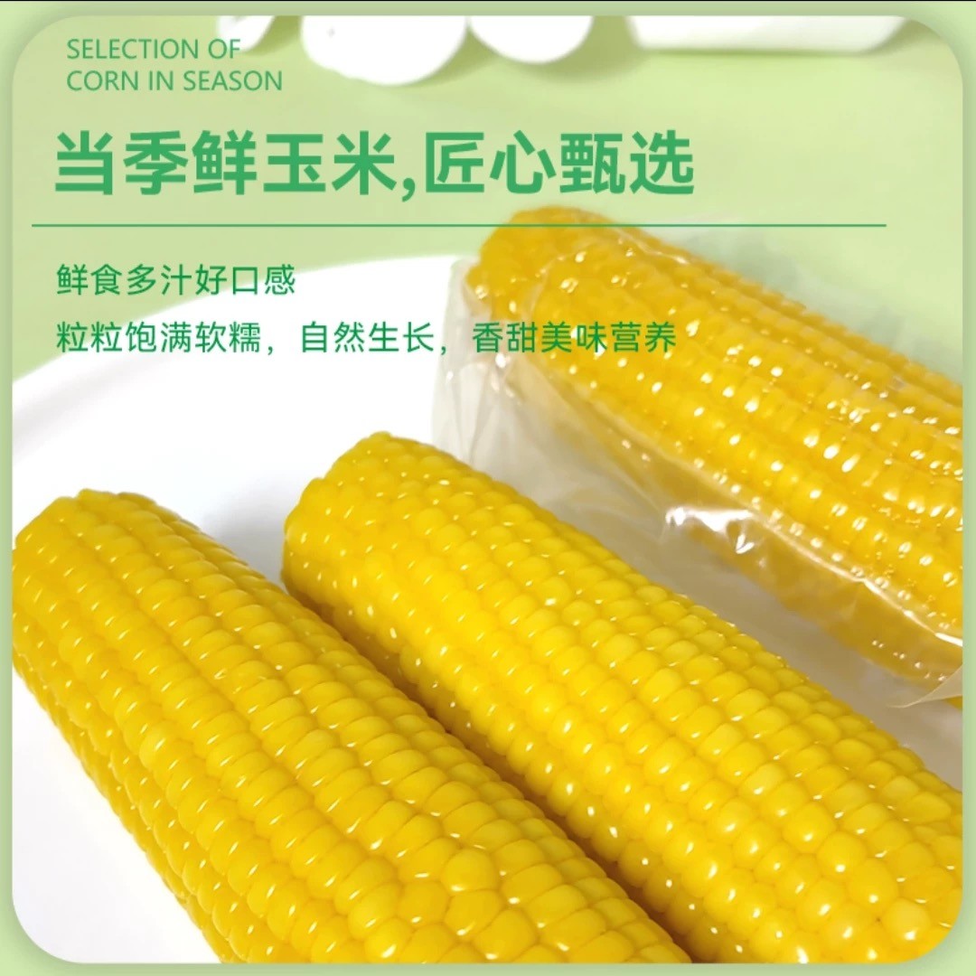 新疆甜糯天畔玉米