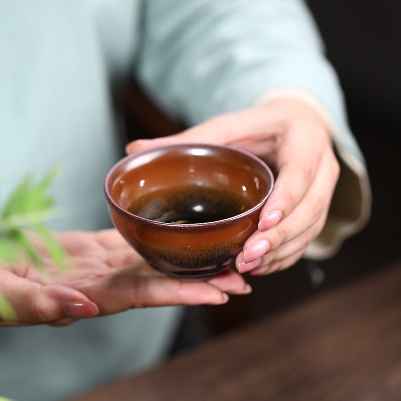 金镶玉守正紫砂石瓢茶具套装SZ23055369