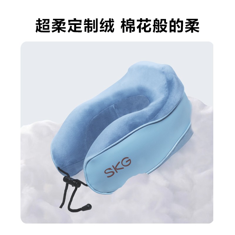 BP3颈椎热敷枕 浅蓝色
